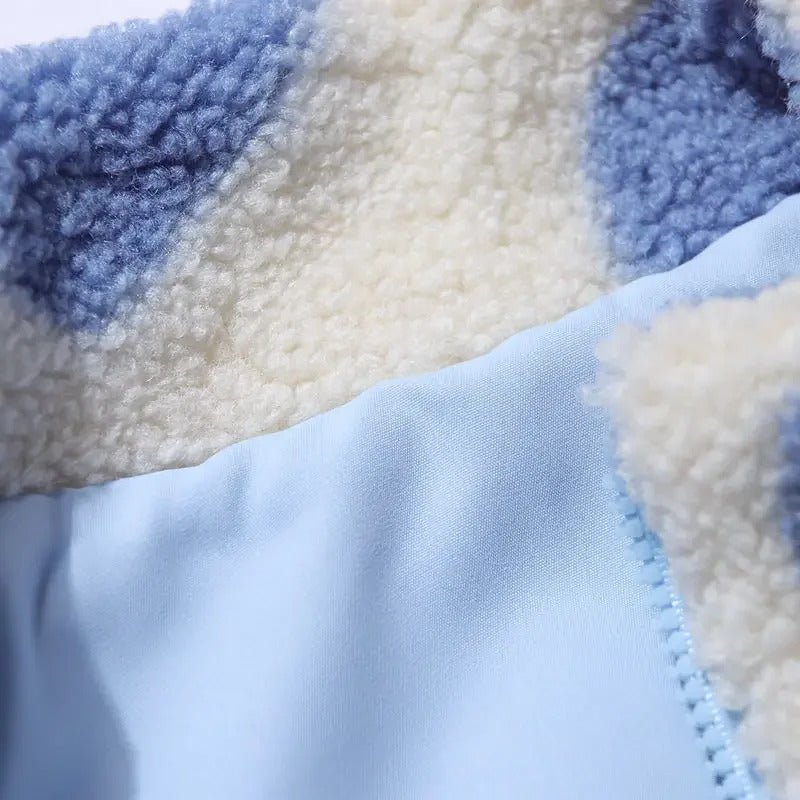 Mónica | Chaqueta reversible con corazones