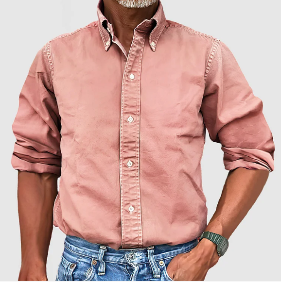 Ralf - Camisa de manga larga sin arrugas