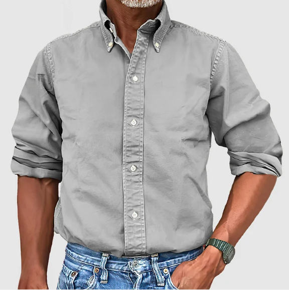 Ralf - Camisa de manga larga sin arrugas