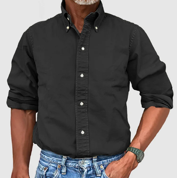 Ralf - Camisa de manga larga sin arrugas