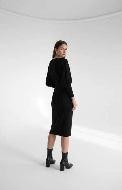 Mathilde™ — Vestido midi elegante cómodo atemporal