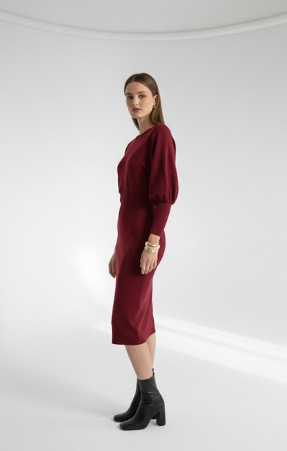 Mathilde™ — Vestido midi elegante cómodo atemporal