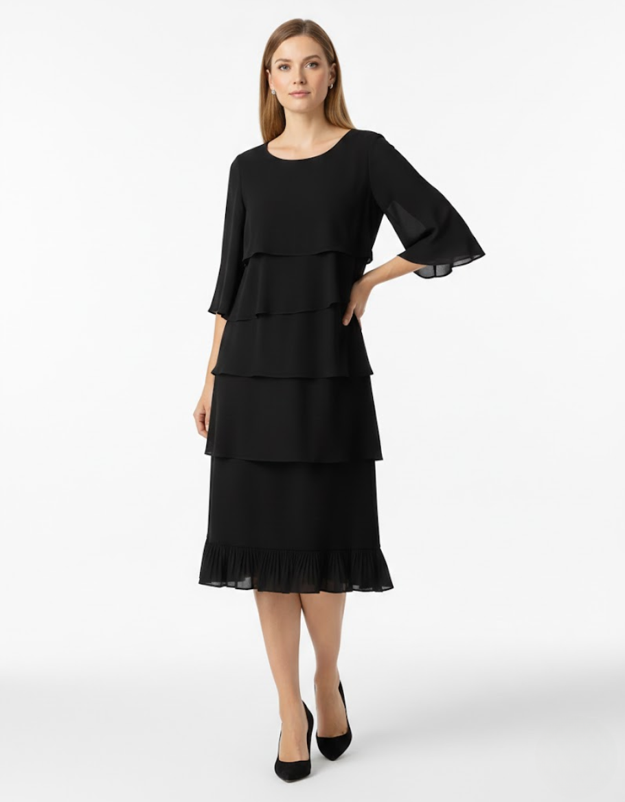 Marguerite™ — Vestido midi elegante femenino cómodo