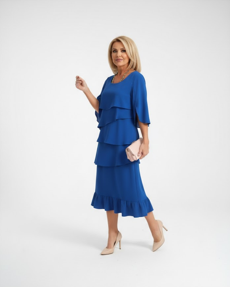 Marguerite™ — Vestido midi elegante femenino cómodo