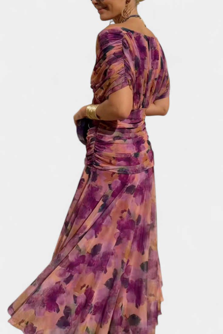 Alizée™ — Vestido floral de gracia etérea