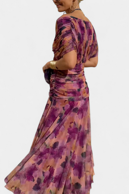 Alizée™ — Vestido floral de gracia etérea