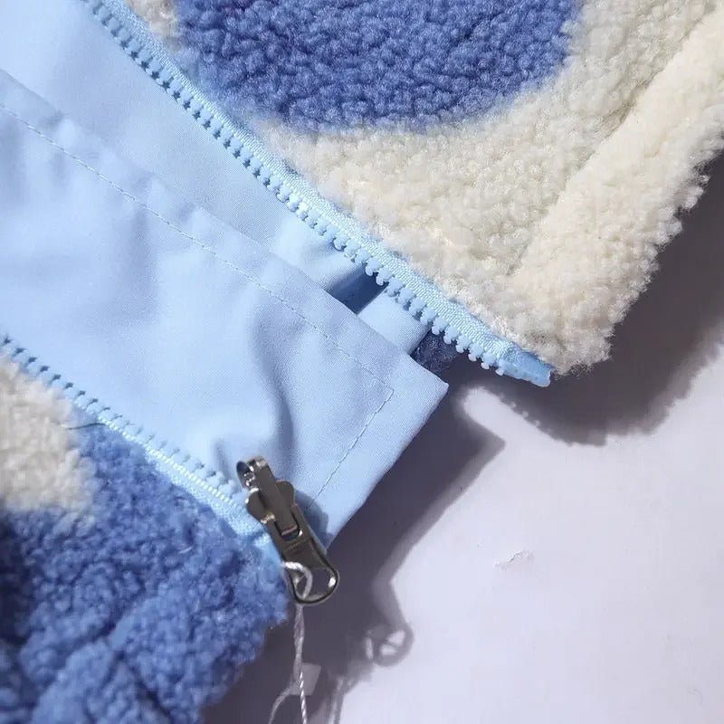 Mónica | Chaqueta reversible con corazones