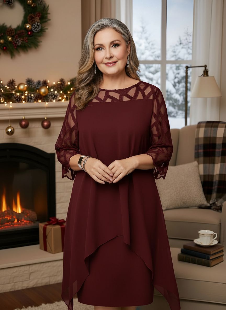 Madeleine™ — Vestido elegante de encaje confort diario