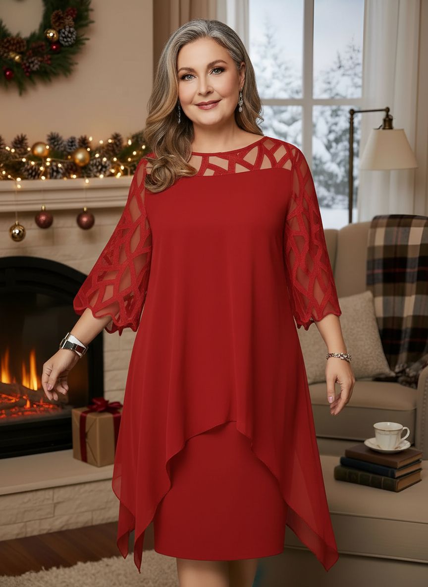 Madeleine™ — Vestido elegante de encaje confort diario