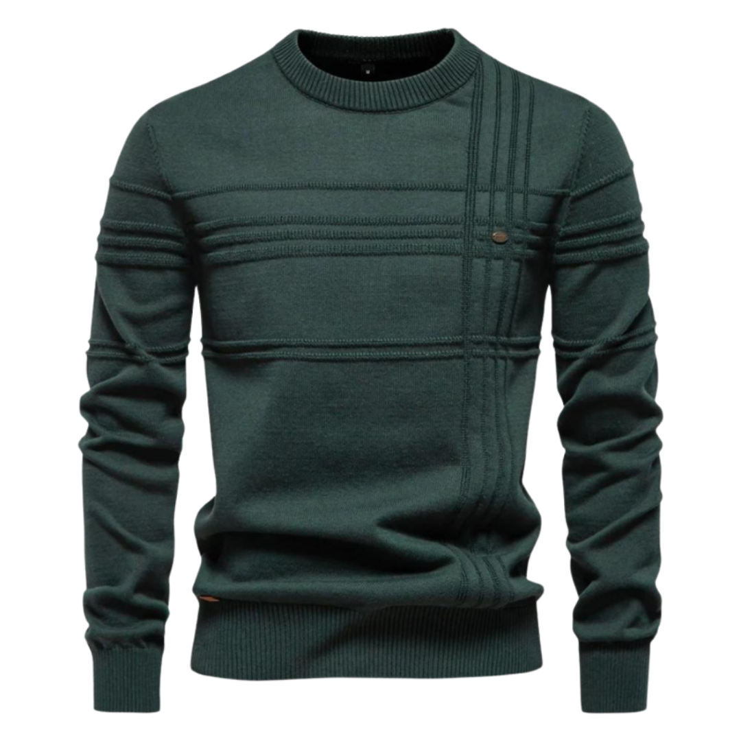 Alejandro | Suéter Elegante para Hombre con Diseño a Cuadros