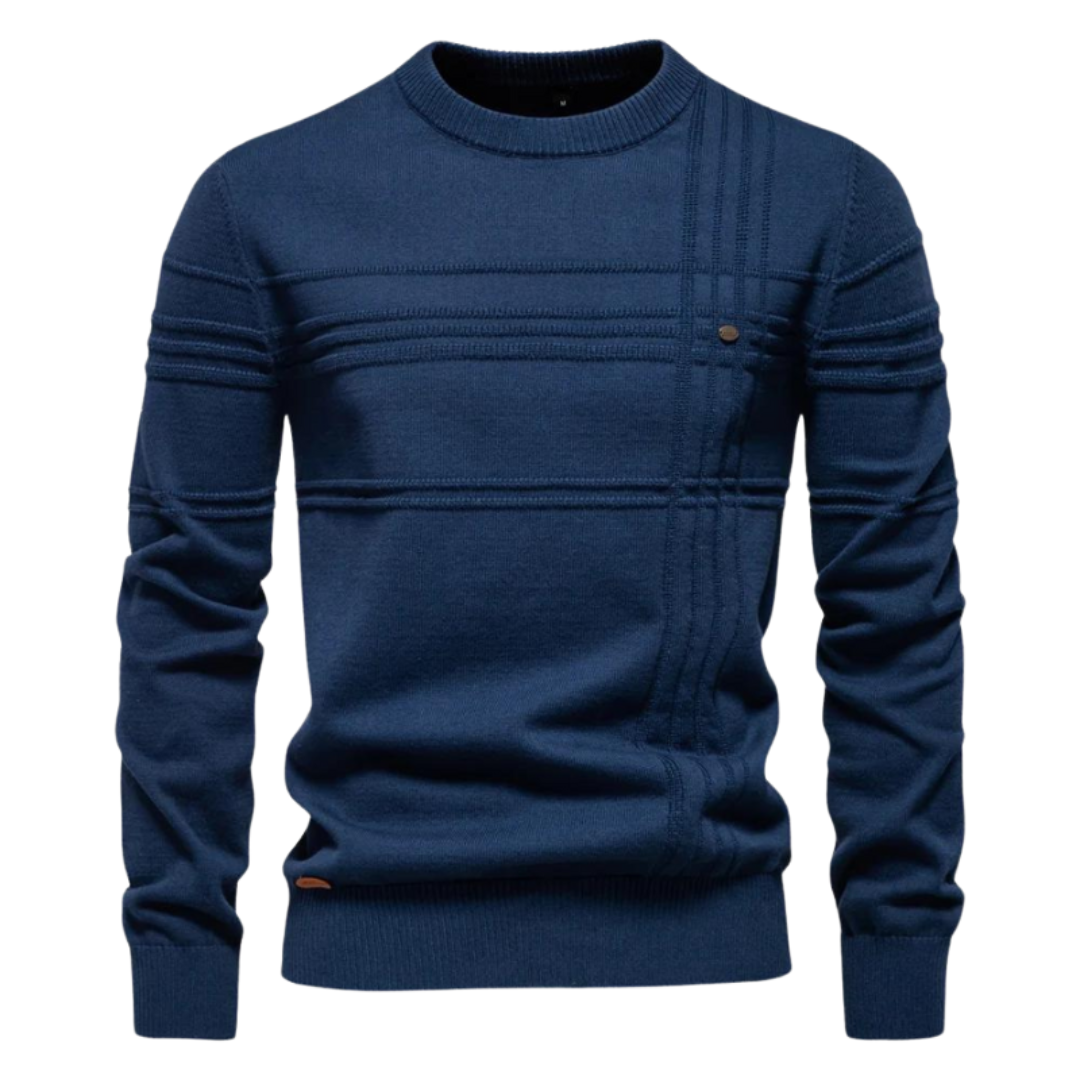 Alejandro | Suéter Elegante para Hombre con Diseño a Cuadros