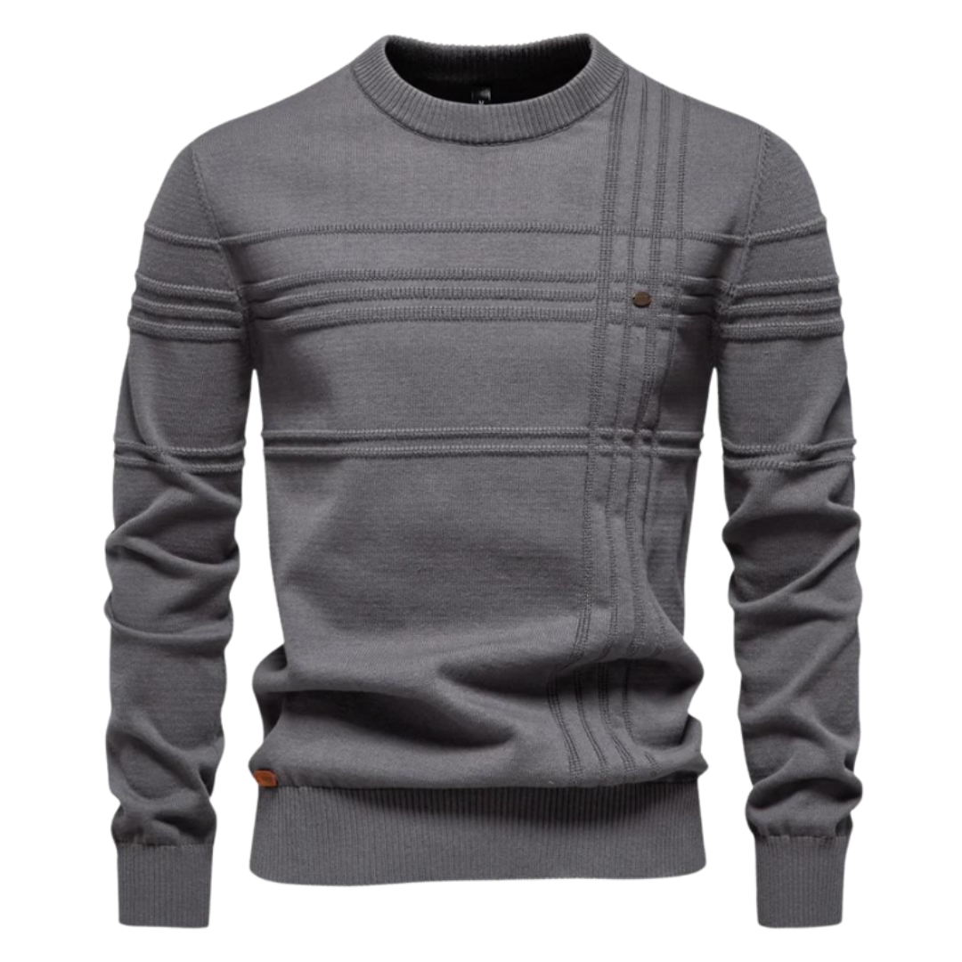 Alejandro | Suéter Elegante para Hombre con Diseño a Cuadros