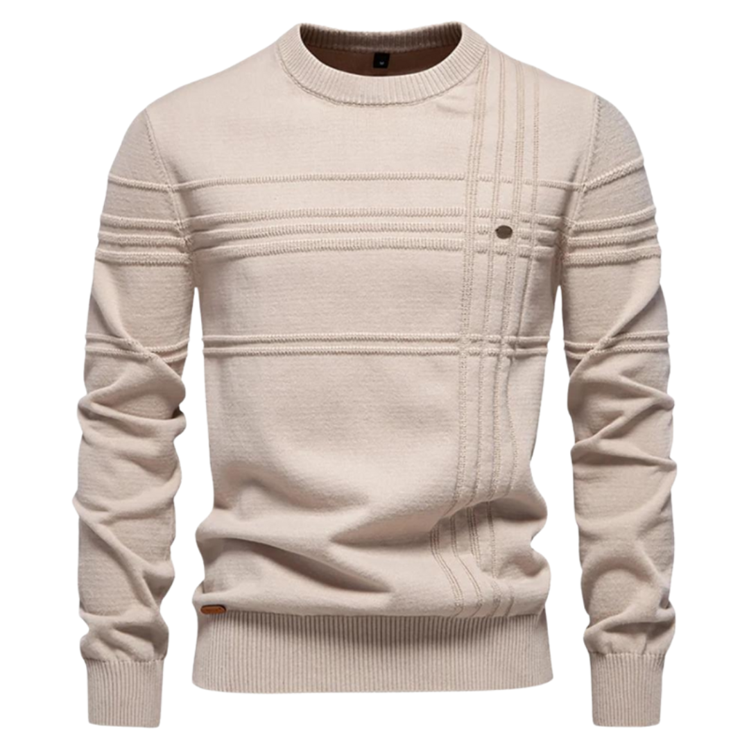 Alejandro | Suéter Elegante para Hombre con Diseño a Cuadros