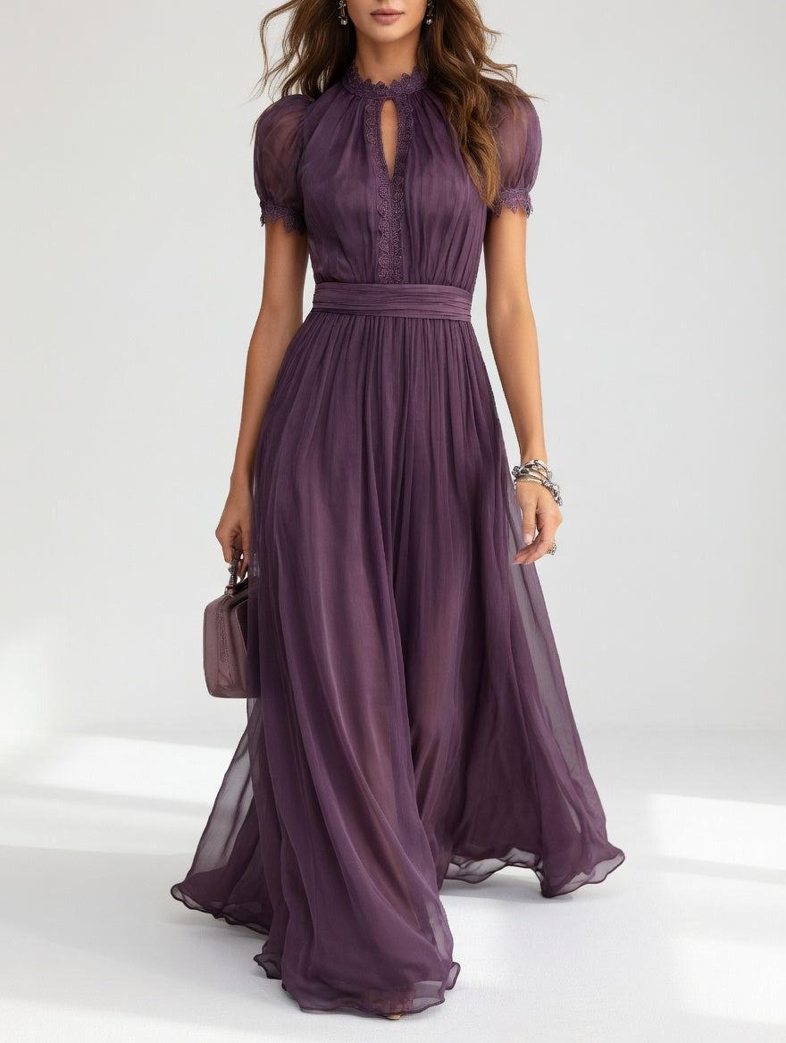 Éléonise™ — Vestido largo fluido elegancia aérea