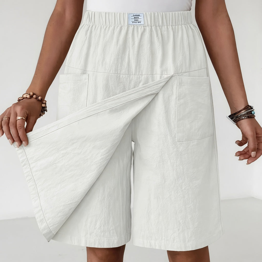 Libertine™ — Skort de cintura elástica con bolsillos, libertad activa