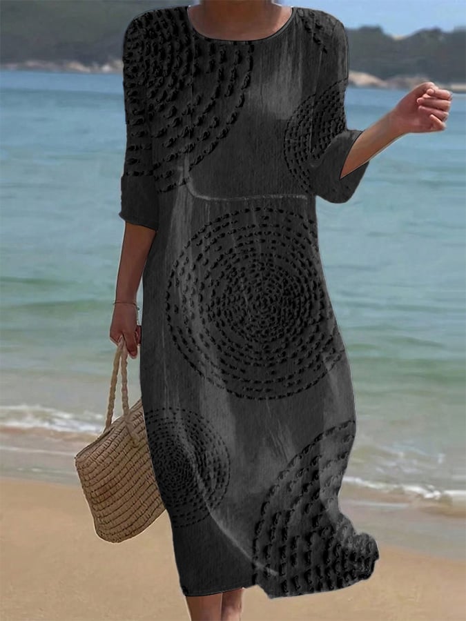 Améliane™ — Vestido midi elegante con detalles delicados