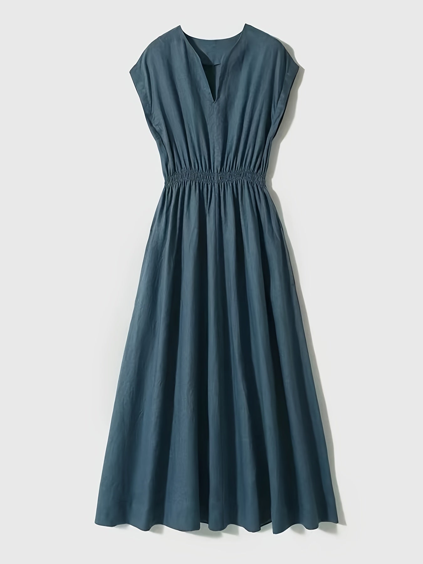 Lina — Vestido de lino mezcla fluido y elegante