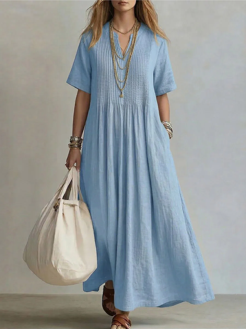 Núria™ | Vestido Plisado