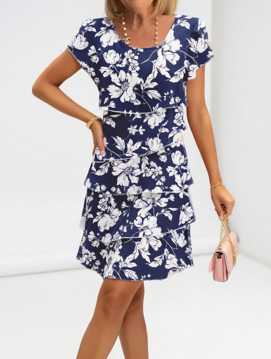 Floréline™ — Vestido floral ligero elegante veraniego