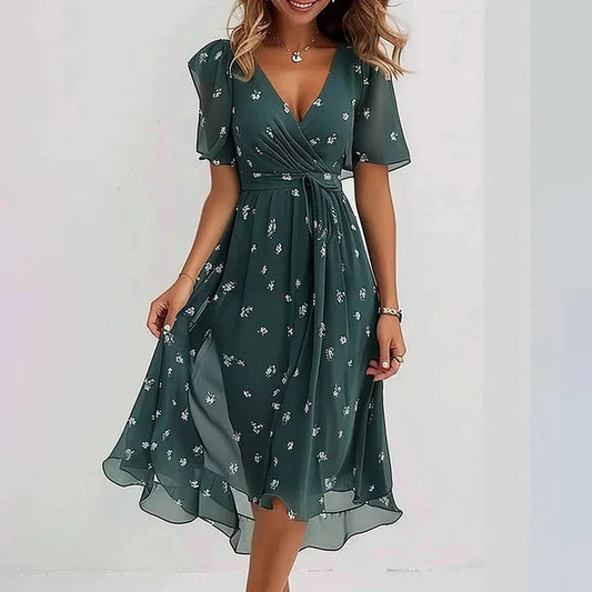 Kiara | Elegante vestido multicolor
