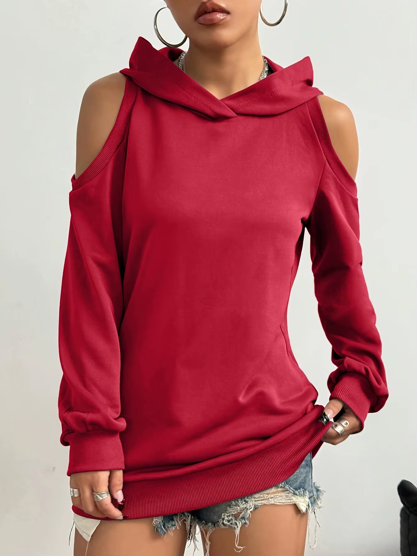 Camélia™ — Sweat élégant aux épaules ajourées