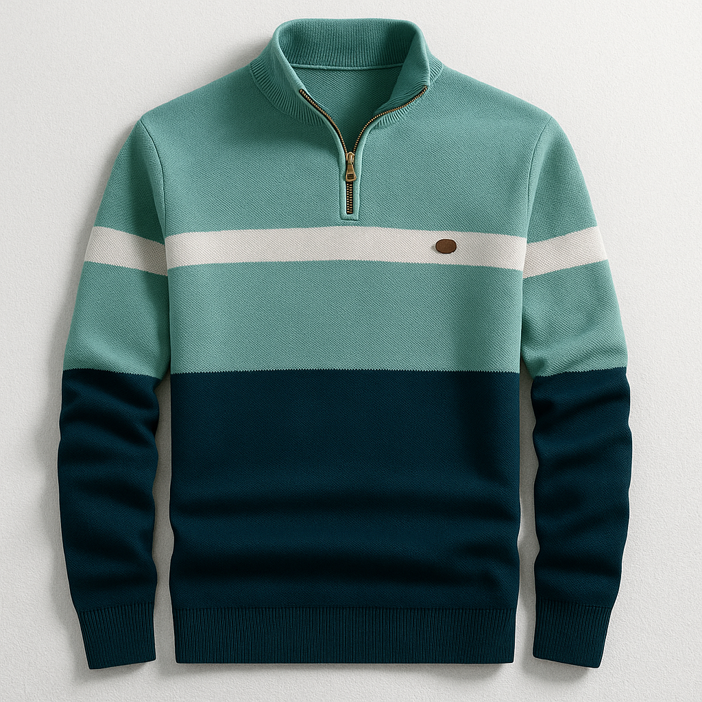 Éloi™ | Jersey refinado y cómodo con media cremallera