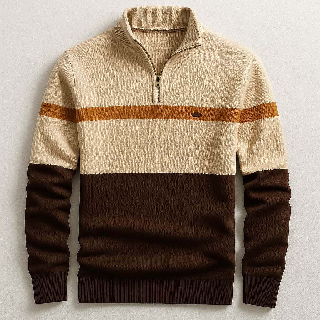 Éloi™ | Jersey refinado y cómodo con media cremallera