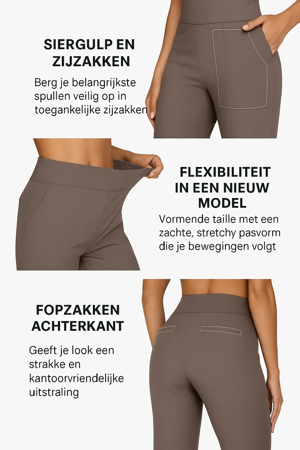Geneviève™ - Pantalón cómodo, elegante y sin ataduras