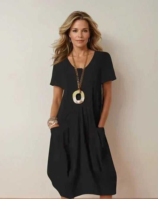 Marisa | Vestido fluido de estilo casual