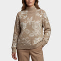 Beige Dentelle Florale