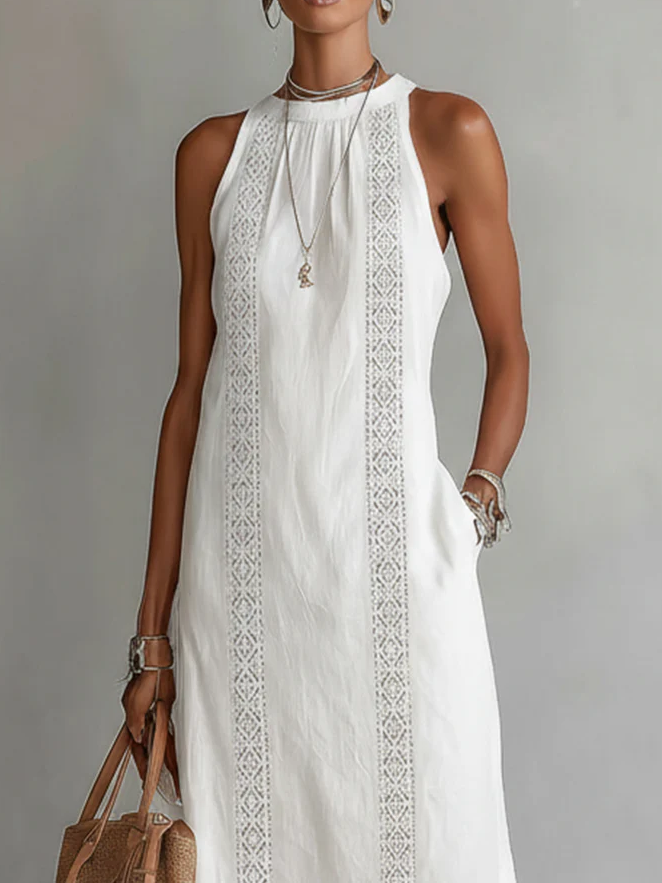 Marcelline™ — Vestido midi minimalista de elegancia natural