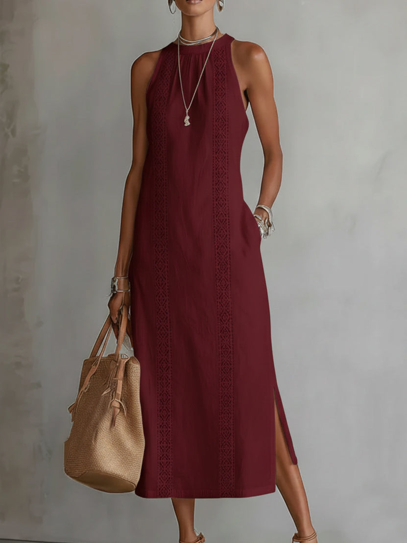 Marcelline™ — Vestido midi minimalista de elegancia natural