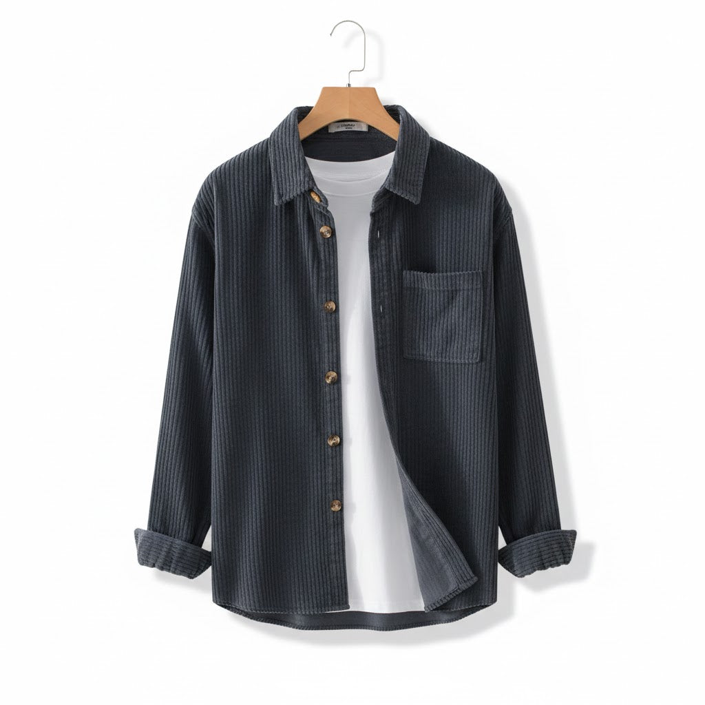 RAFAEL™ | Camisa de Pana Elegancia Atemporal