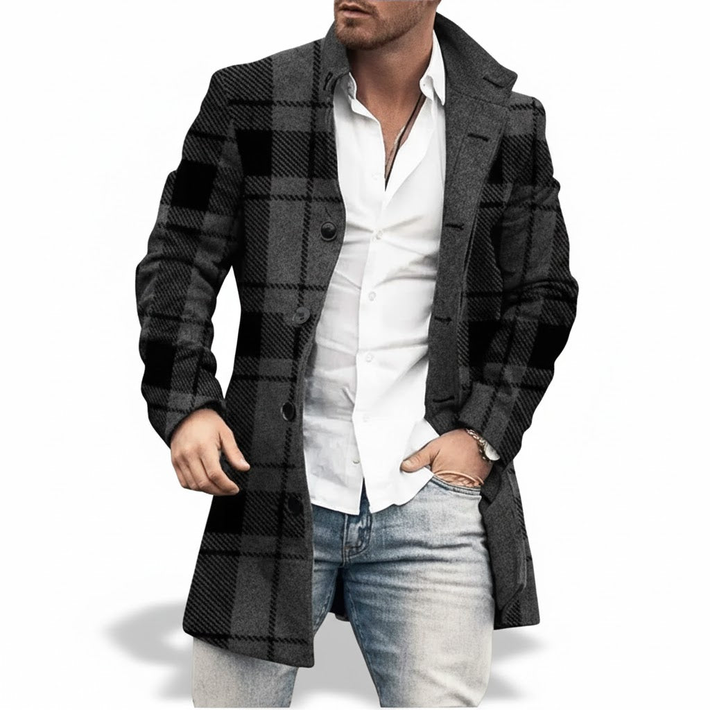 Adrien™ – El Abrigo Elegante y Cómodo para Hombre