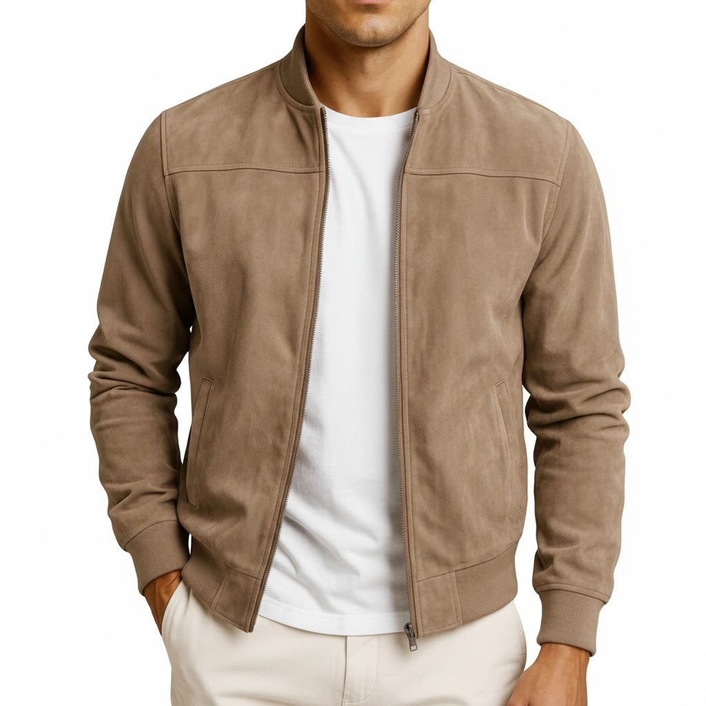 Marceaux™ – La Chaqueta de Gamuza Auténtica para Hombre