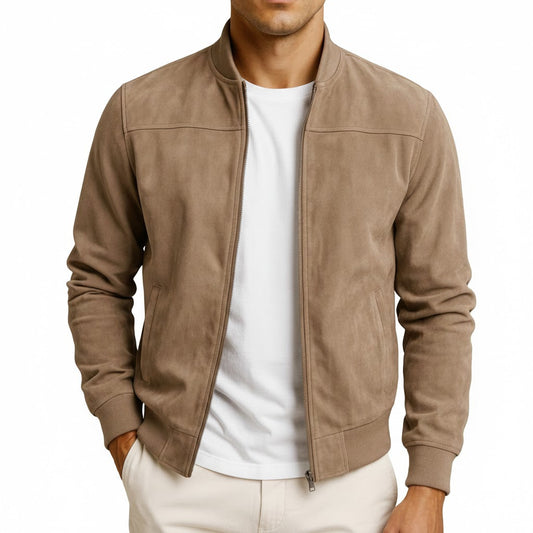 Marceaux™ – La Chaqueta de Gamuza Auténtica para Hombre